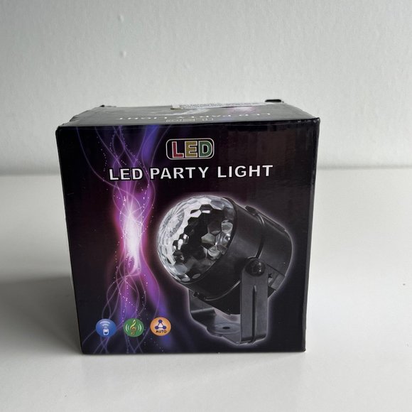 Remote Control LED Party Light Mini Disco Light - Picture 1 of 6